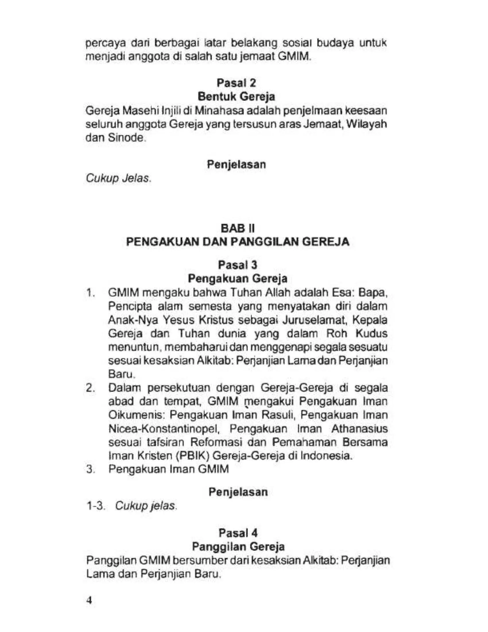 Tata Gereja 2021