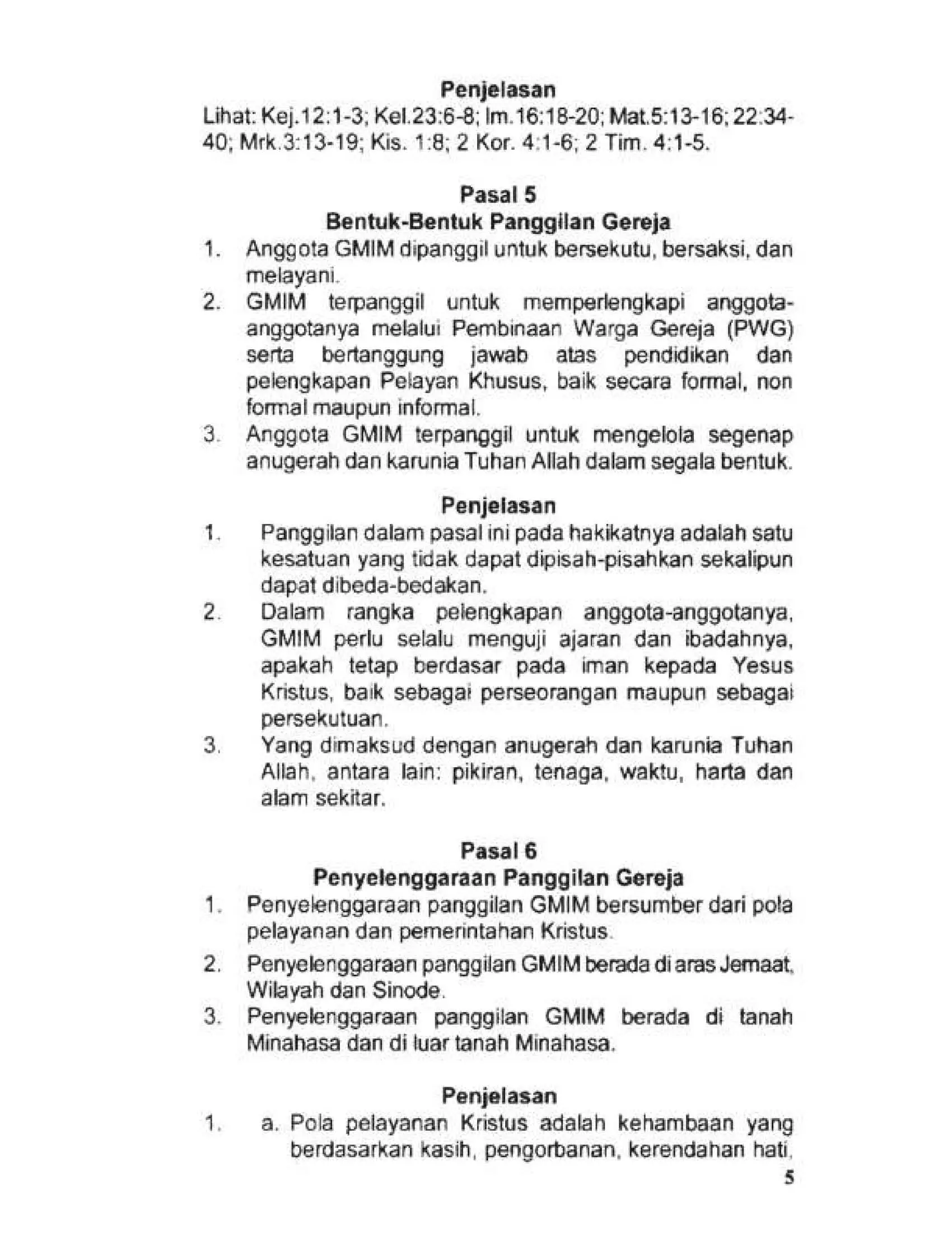 Tata Gereja 2021