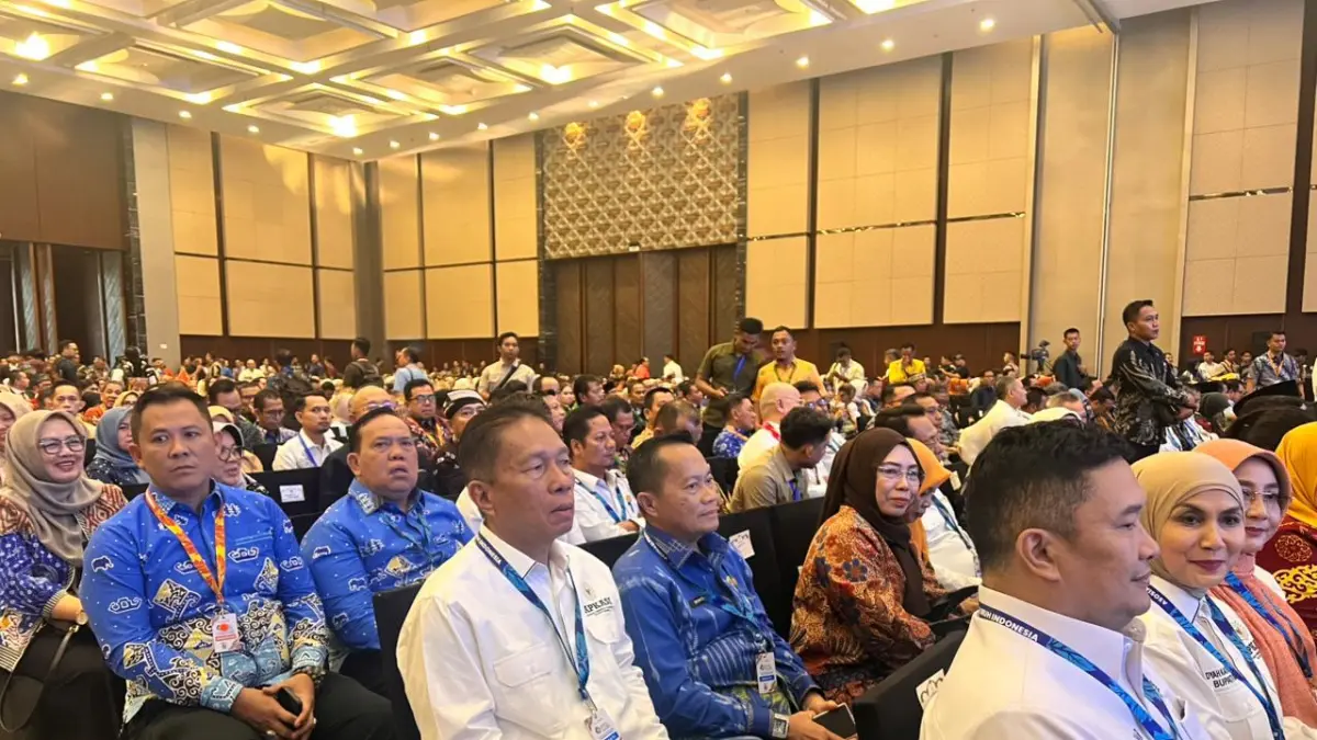 MANTAP: Kehadiran Bupati Minsel Franky Donny Wongkar dalam forum Apkasi Expo 2026