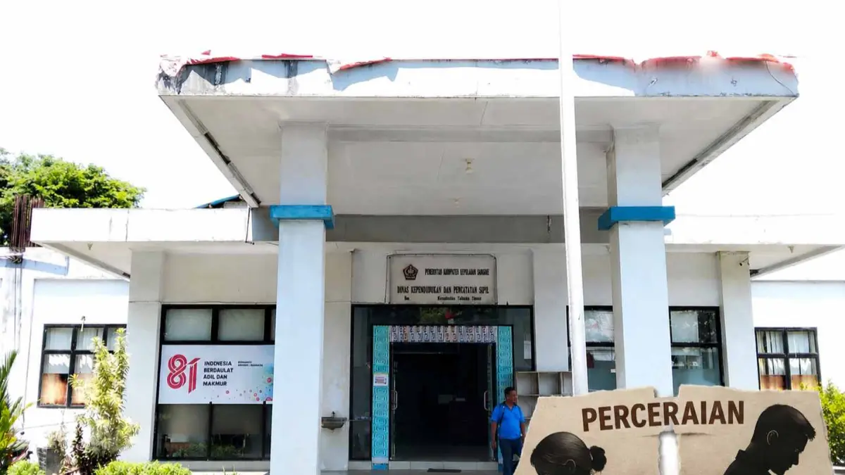 Angka perceraian di Sangihe mengalami peningkatan.