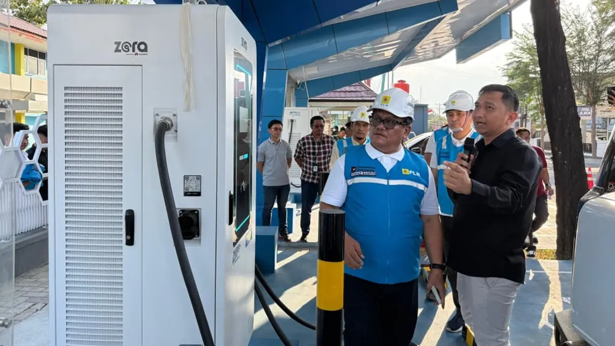 Dukung Ekosistem Kendaraan Listrik di Palu, PLN Hadirkan SPKLU Center Fast Charging di PLN UP3 Palu