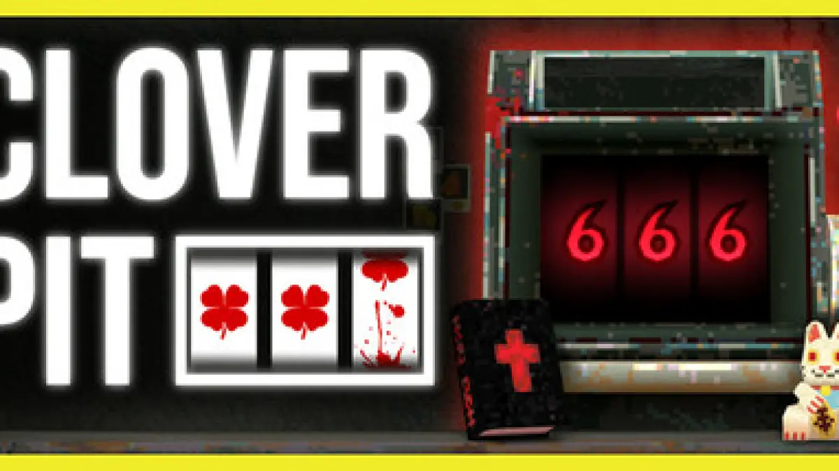 ilustrasi resmi untuk video game clover pit (steam)