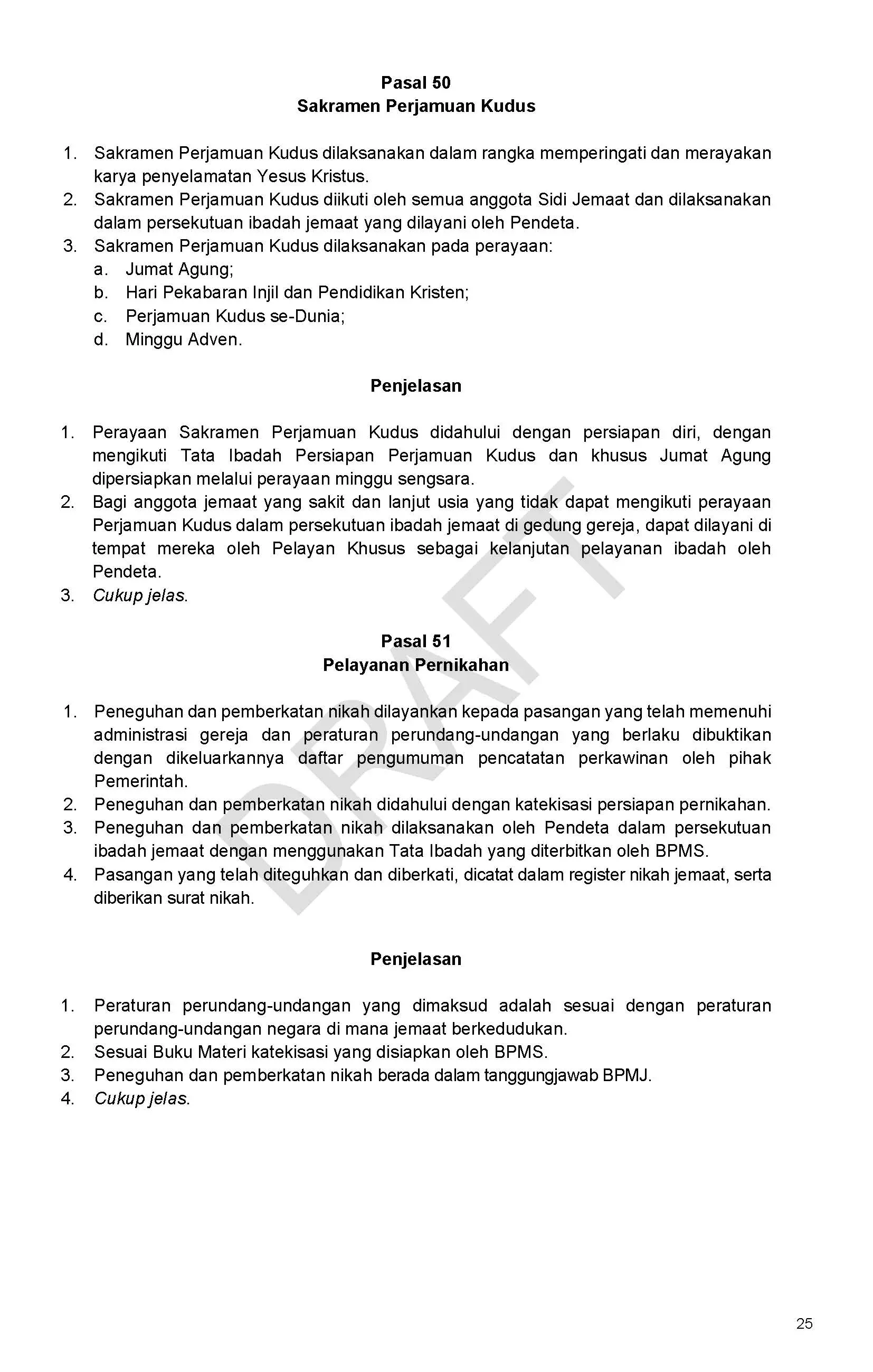 Draft/Konsep Tata Gereja 2026