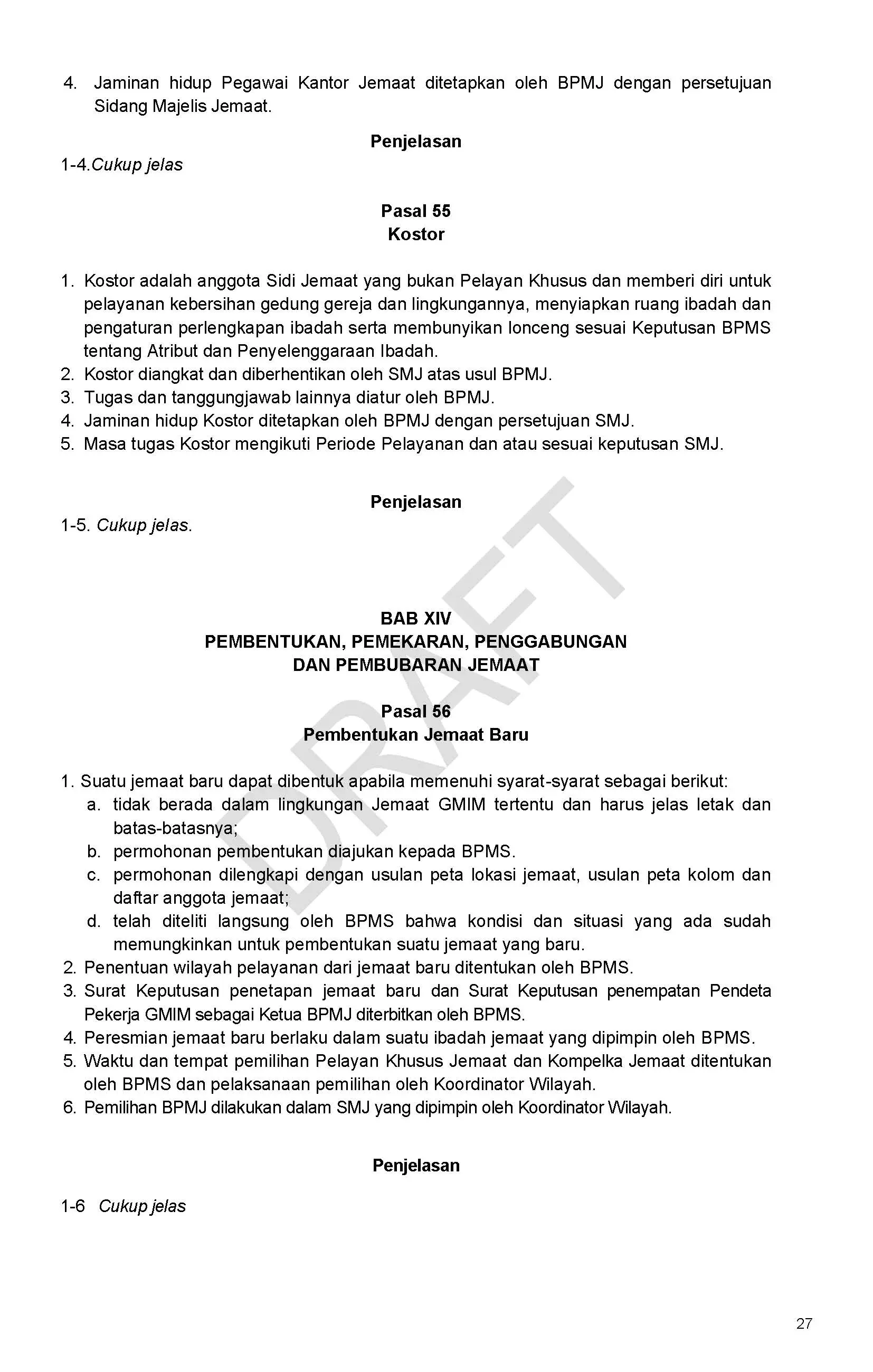 Draft/Konsep Tata Gereja 2026
