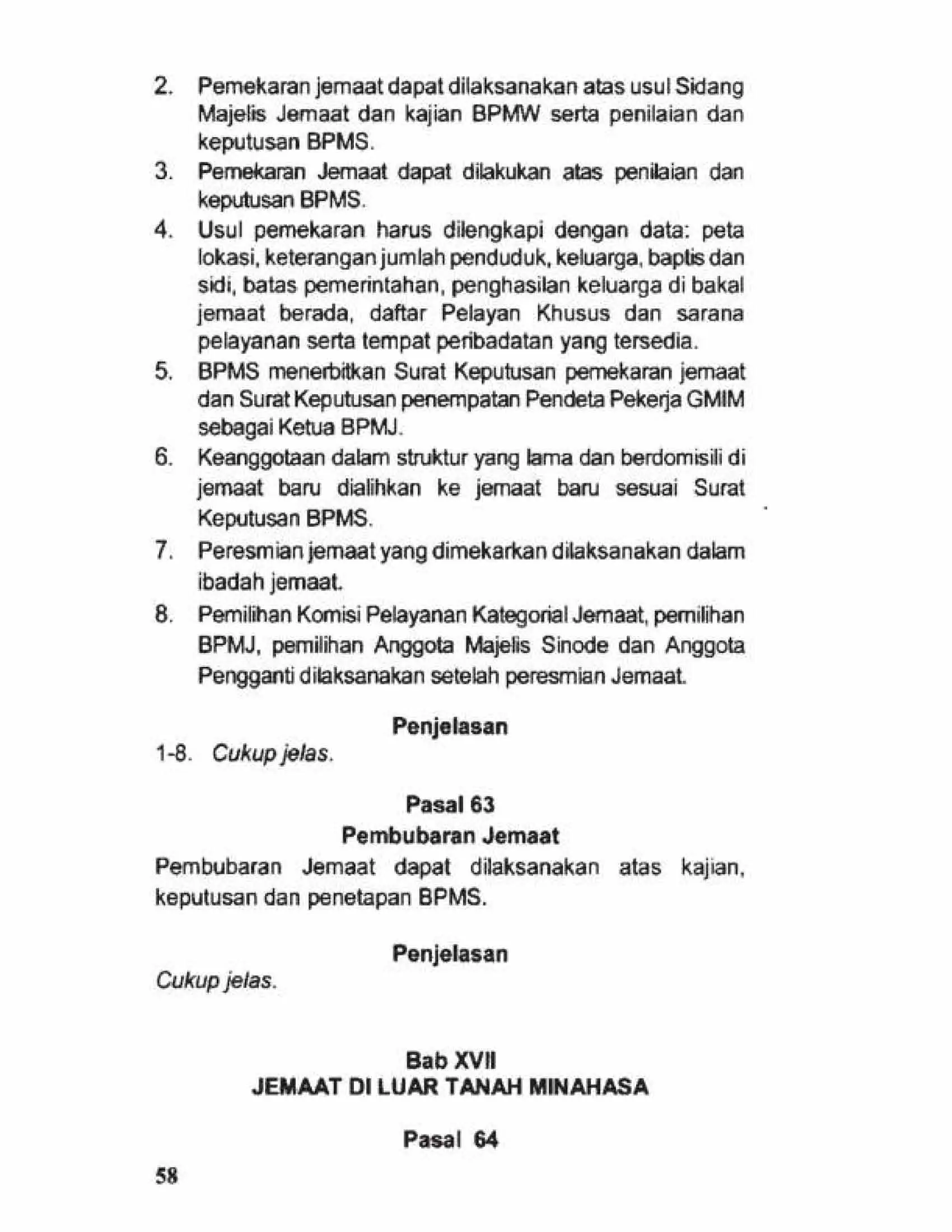 Tata Gereja 2021