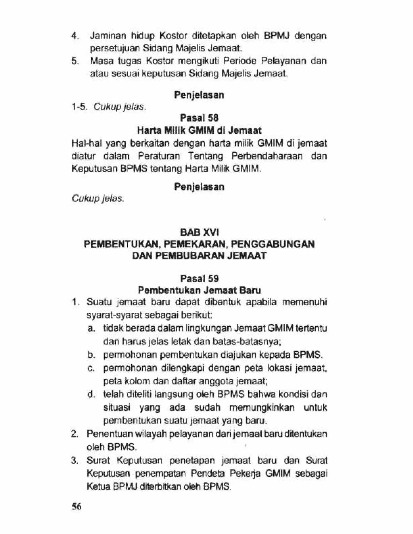 Tata Gereja 2021