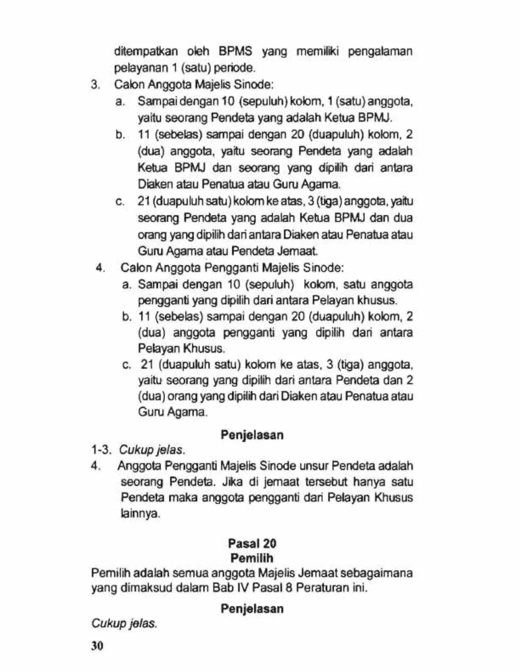Tata Gereja 2021