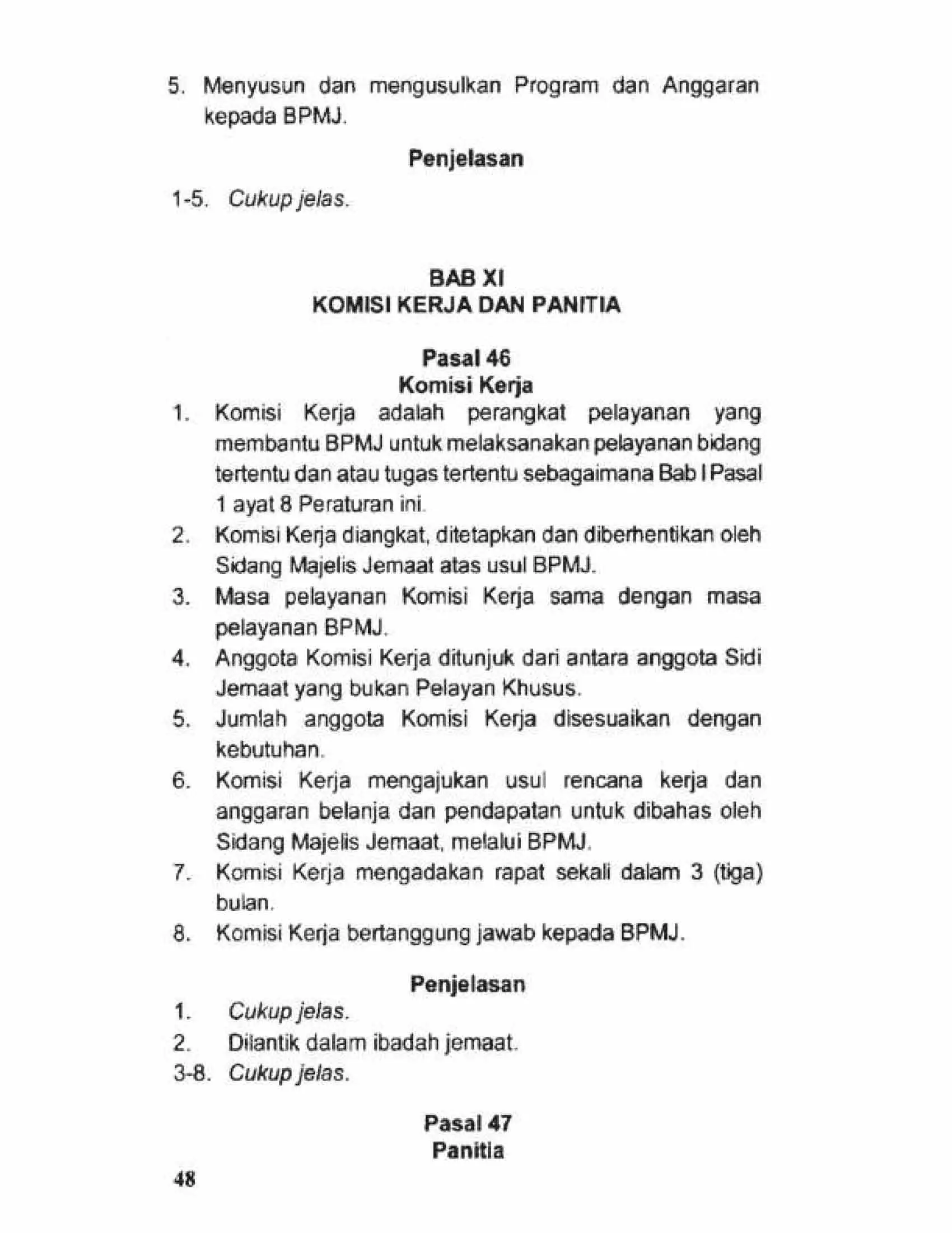 Tata Gereja 2021