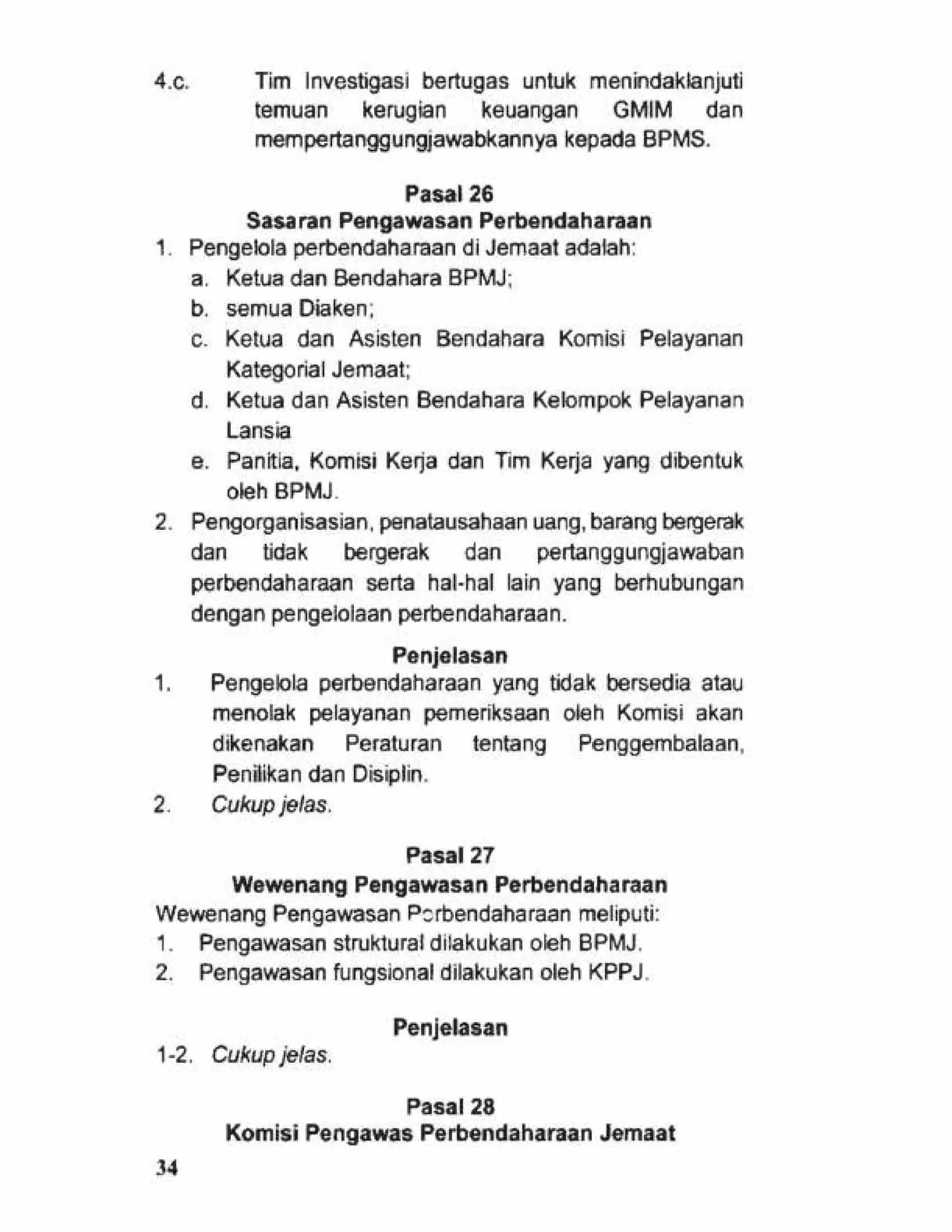Tata Gereja 2021