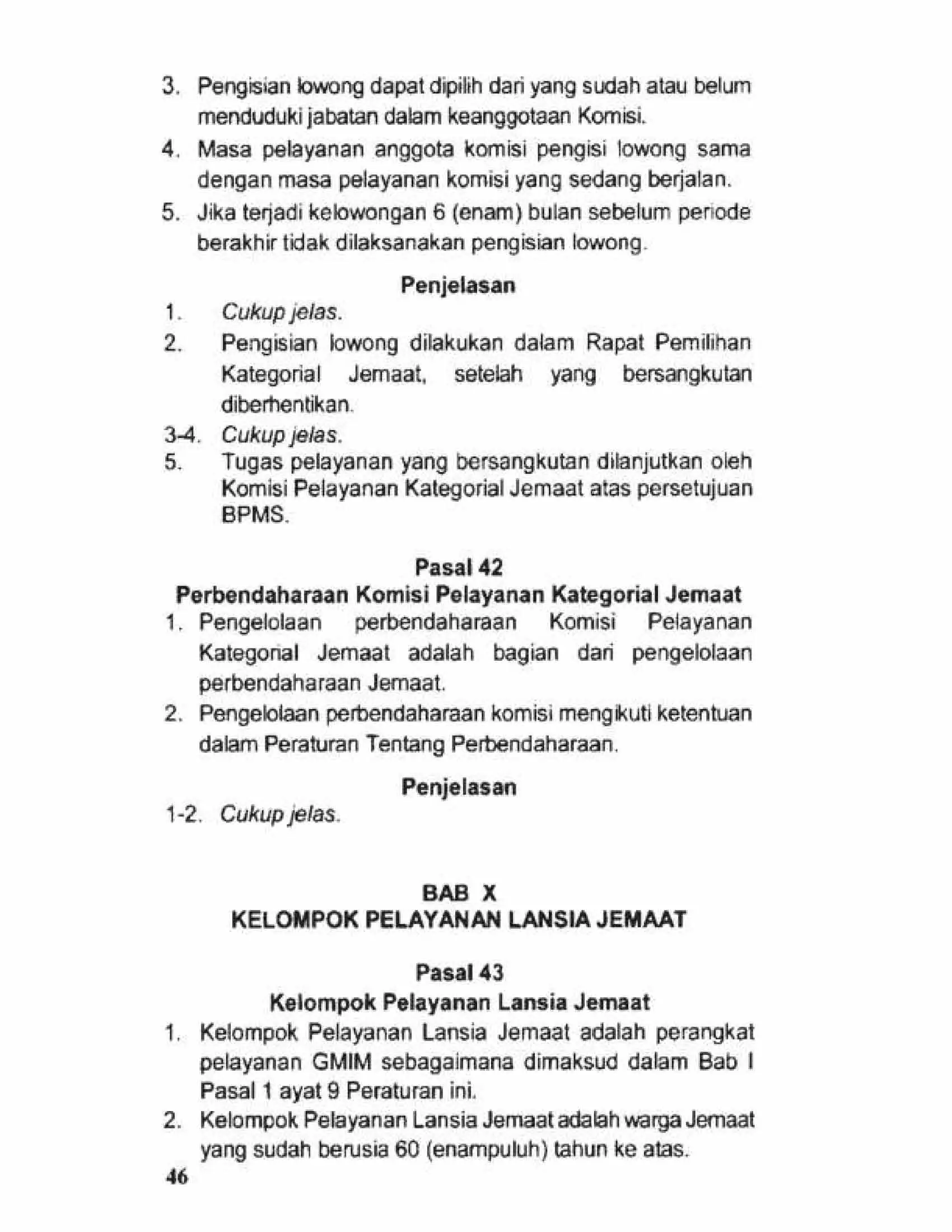 Tata Gereja 2021