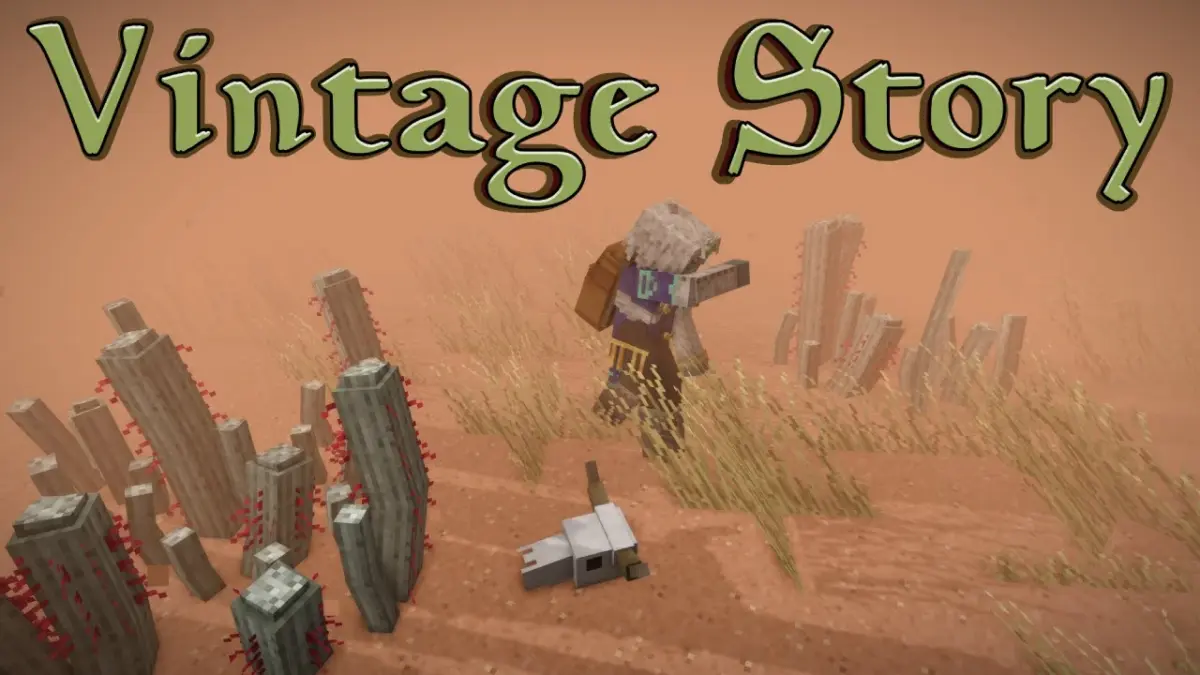 illustrasi resmi video game vintage story (vintagestory.at)