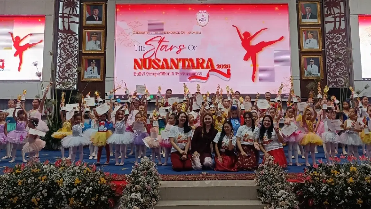 The Stars of Nusantara 2026 yang berlangsung di aula Pemkot Manado, akhir pekan lalu. 