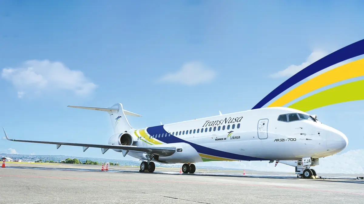 Pesawat COMAC C909 TransNusa