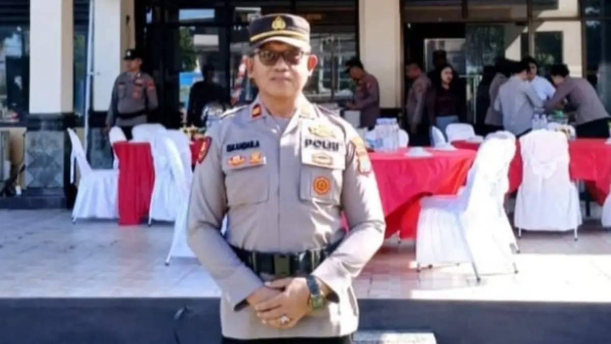 Kasi Hukum Polres Bitung IPTU Iskandar Abdul