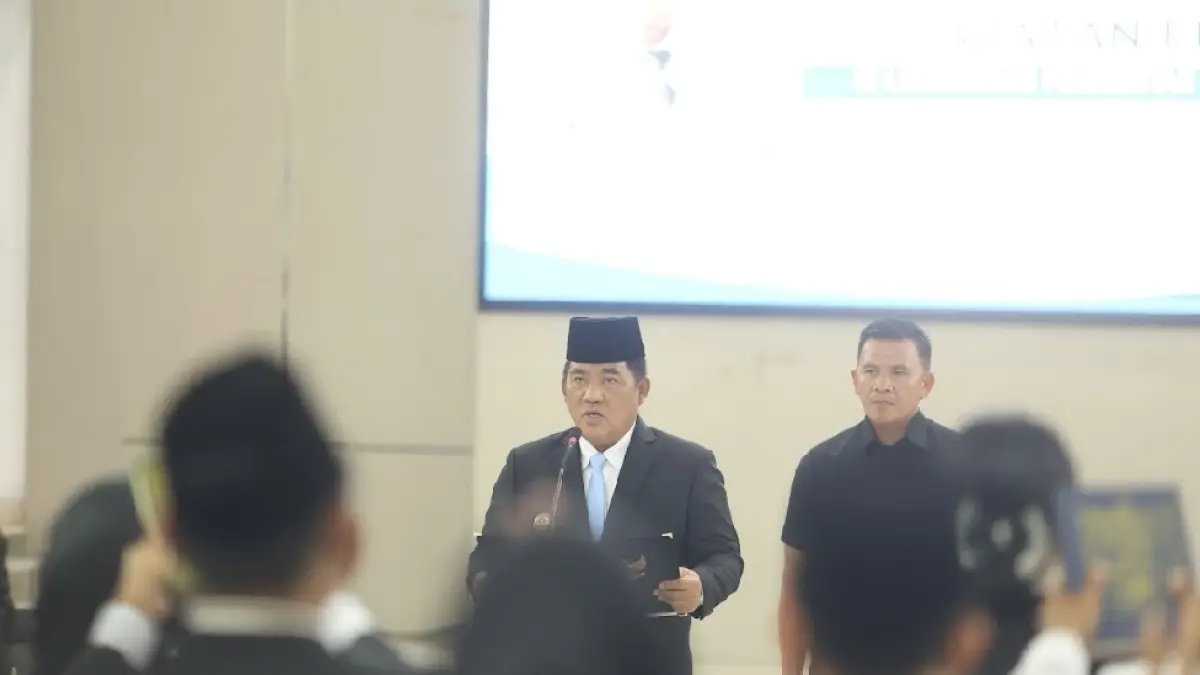 Pelantikan pejabat fungsional di lingkungan Pemprov Sulut, Senin (7/9). 
