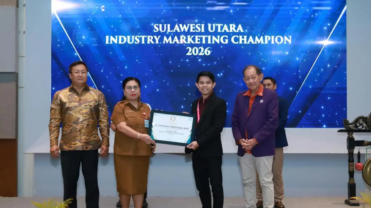 Sentra Medika Hospital Minahasa Utara meraih penghargaan Sulawesi Utara Marketing Industry Champion 2026 untuk kategori Healthcare dalam ajang Indonesia Marketing Festival (IMF) 2026.