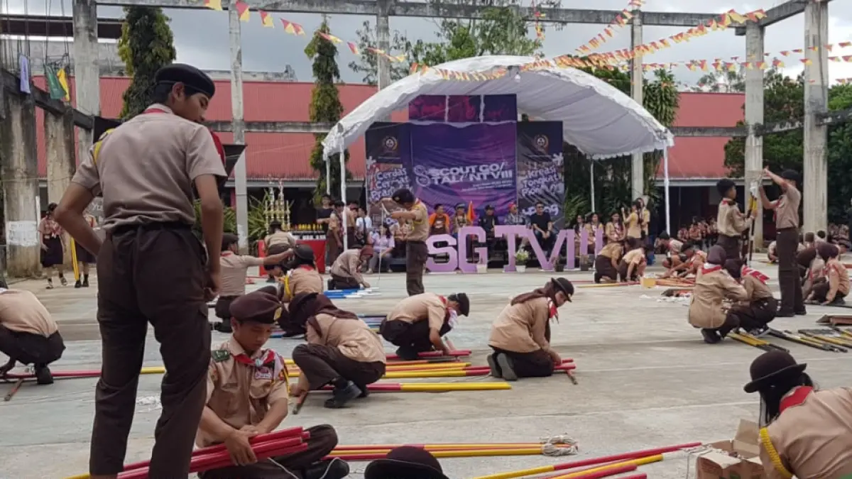 Scout Got Talent IX SMA Negeri 1 Langowan digelar November 2026, menghadirkan hiking, pionering, cerdas cermat hingga debat Pramuka.