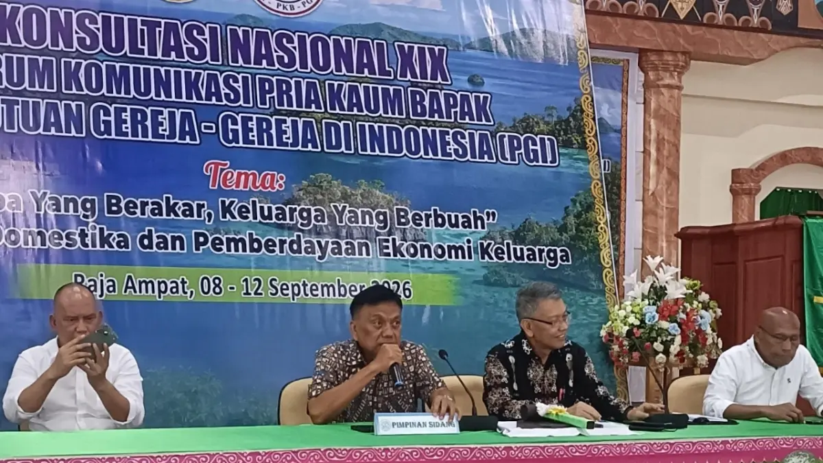 Ketum Olly Dondokambey Sampaikan Peran Strategis P/KB PGI di Konas XIX Papua&nbsp;