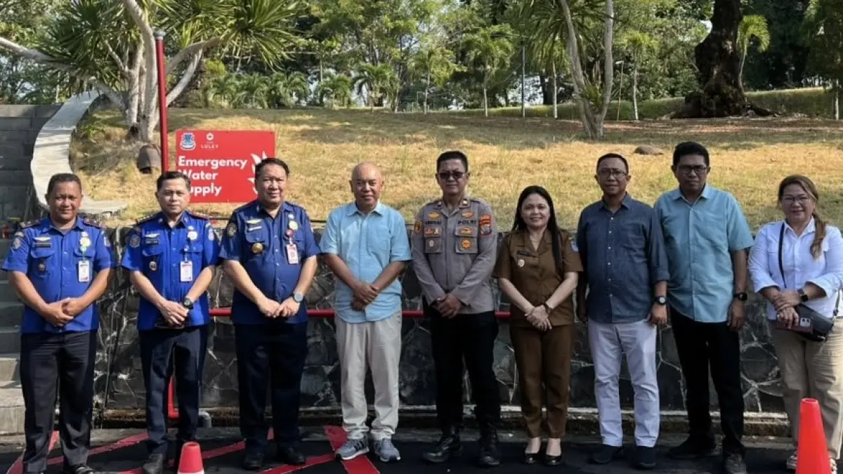 Grand Luley Manado siapkan Water Supply Station untuk mendukung pasokan air dan mempercepat respons Damkar menangani kebakaran di wilayah utara.