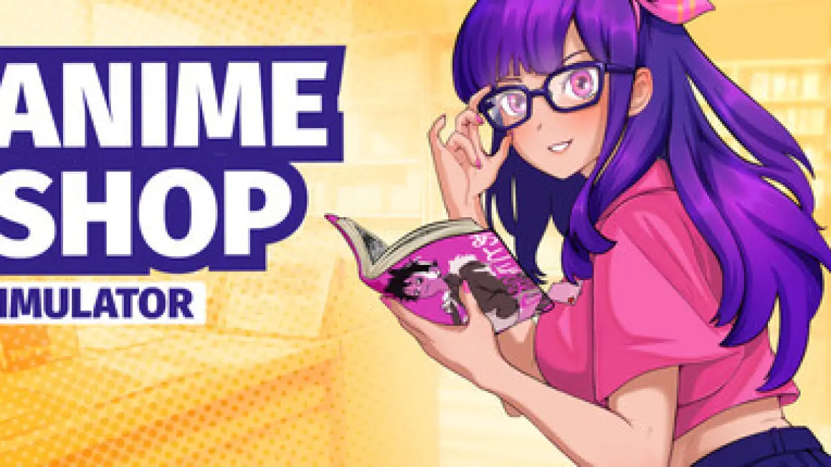 illustrasi resmi dari video game anime shop simulator (steam)