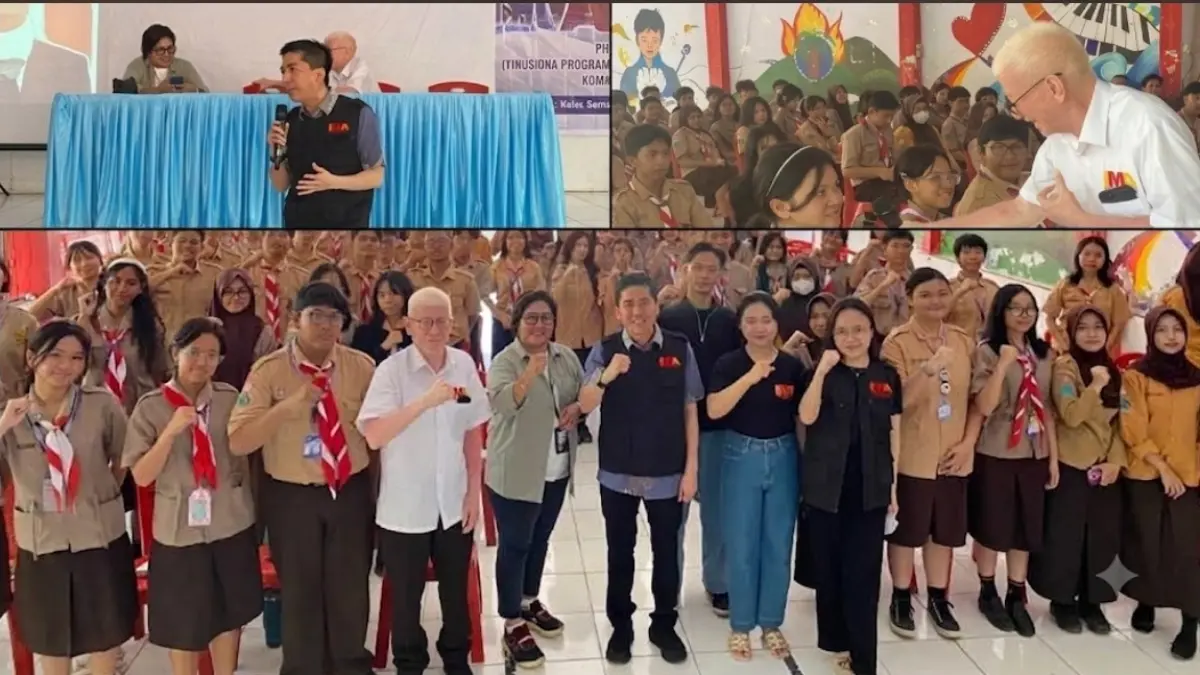 Indonesia Marketing Association (IMA) melanjutkan program IMA Goes to Schools dalam rangka Manado High Street Market (MHSM) 2026, IMA mengunjungi dan berbagi ilmu pengalaman di SMA N 9 Manado, Kegiatan yang berlangsung Jumat (11/9/2026).