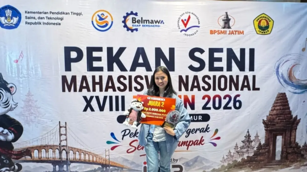 Abigail Sharen Aurora Cantabile Poeloe, Mahasiswa Akuntansi Unsrat yang Bersinar di Panggung Seni Vokal Nasional