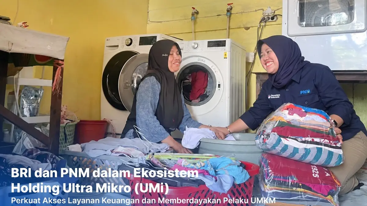 Berawal dari Laundry Rumahan, Hernawati Kini Jadi BRILink Agen Mekaar di Sepaku