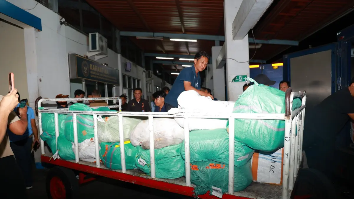 Cabai Rawit asal Probolinggo Jawa Timur saat tiba di Kota Manado dan didistribusikan pada Selasa (15/9/2026).