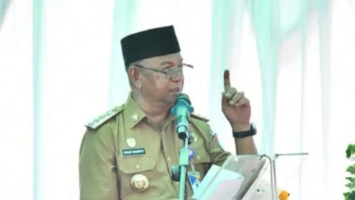 Bupati Oskar membantah terduga pelaku dugaan pelecehan sebagai anaknya dan membuka kemungkinan menempuh jalur hukum atas pencatutan nama.