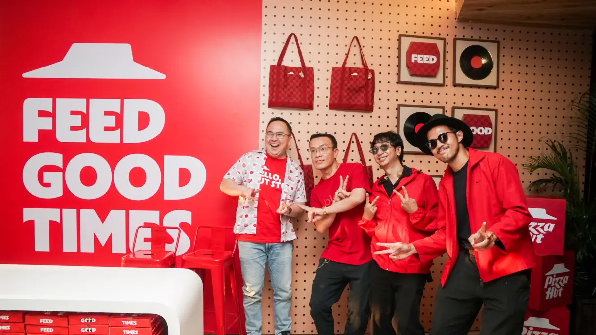 Kolaborasi Pizza Hut Indonesia dan Diskoria membawa semangat kebersamaan ke ruang musik dan pop culture Indonesia.