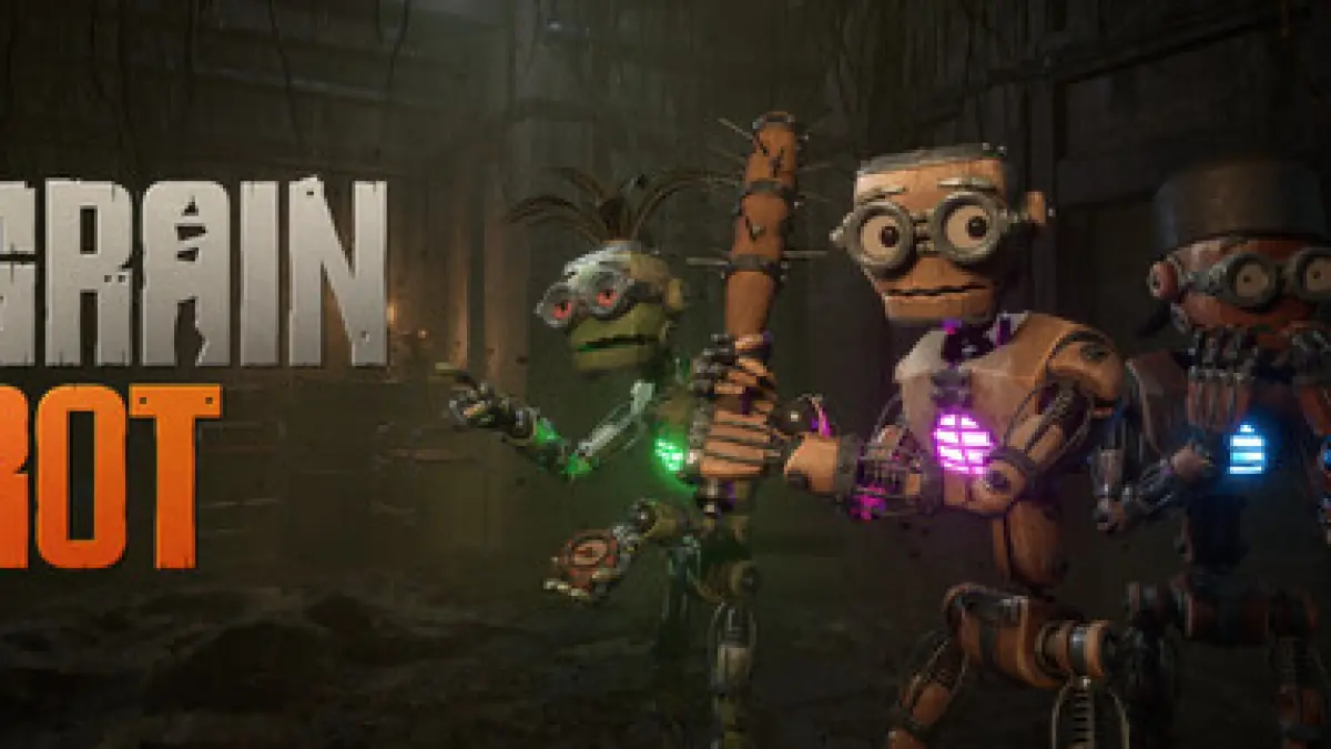 Illustrasi resmi dari video game grain rot (steam)