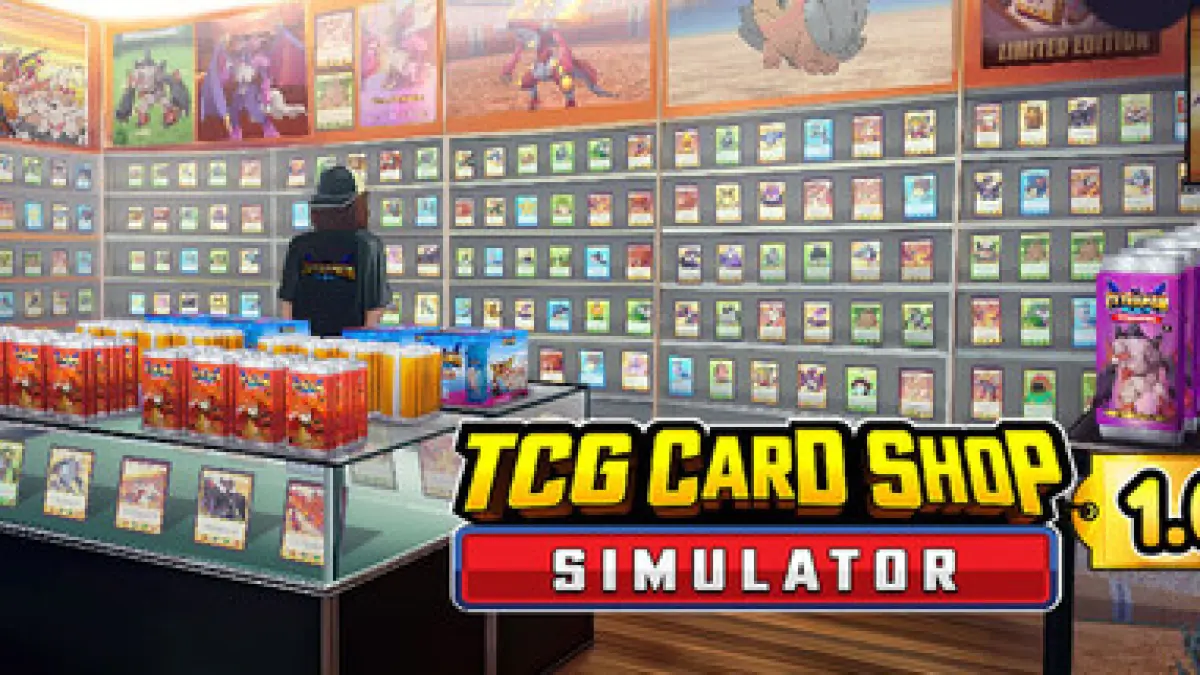 Illustrasi resmi TCG Card Shop Simulator (steam)
