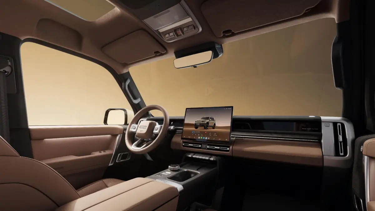 Interior iCAR V27 dilengkapi material soft-touch, 49 ruang penyimpanan, serta kursi belakang yang dapat dilipat rata untuk menunjang kenyamanan dan kepraktisan.