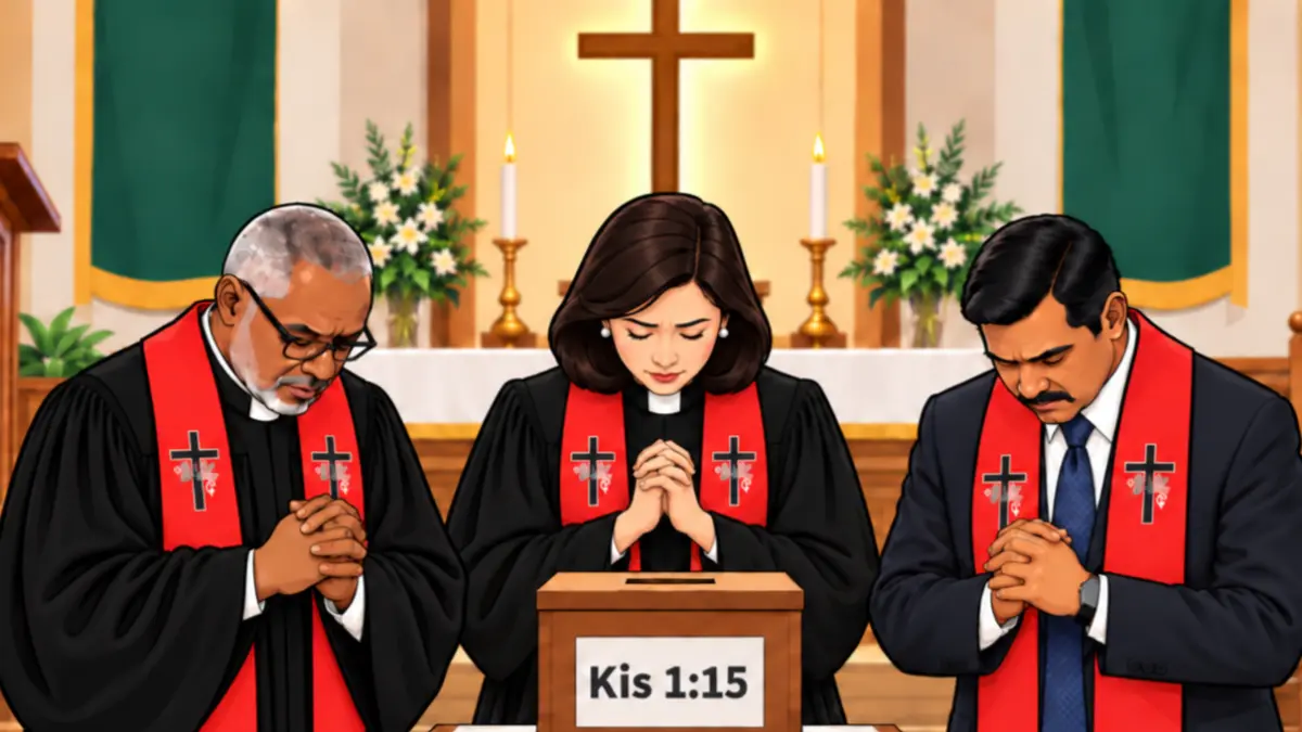 Ilustrasi Pemilihan Ketua BPMS GMIM. (AI)