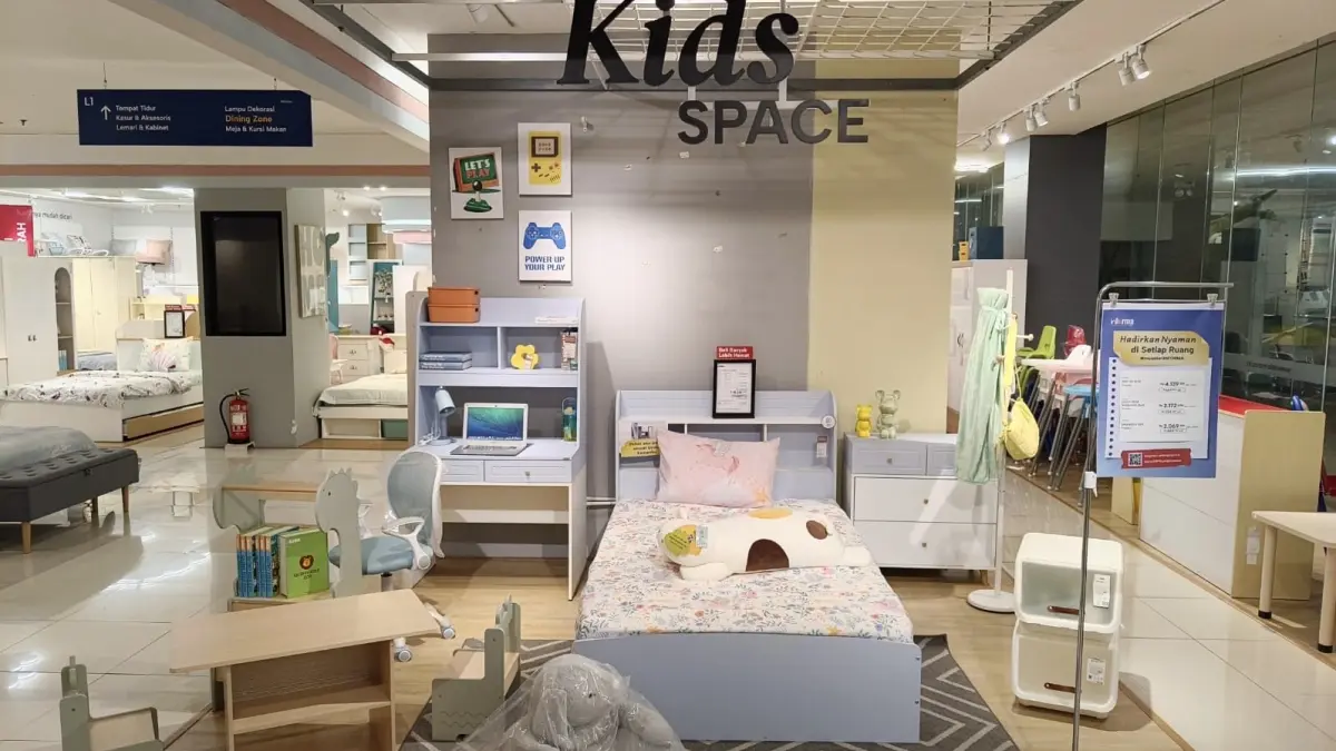 Kids Space :Hadirkan Inspirasi Ruang, kamar tidur anak,Dukung Aktivitas Tetap Nyaman