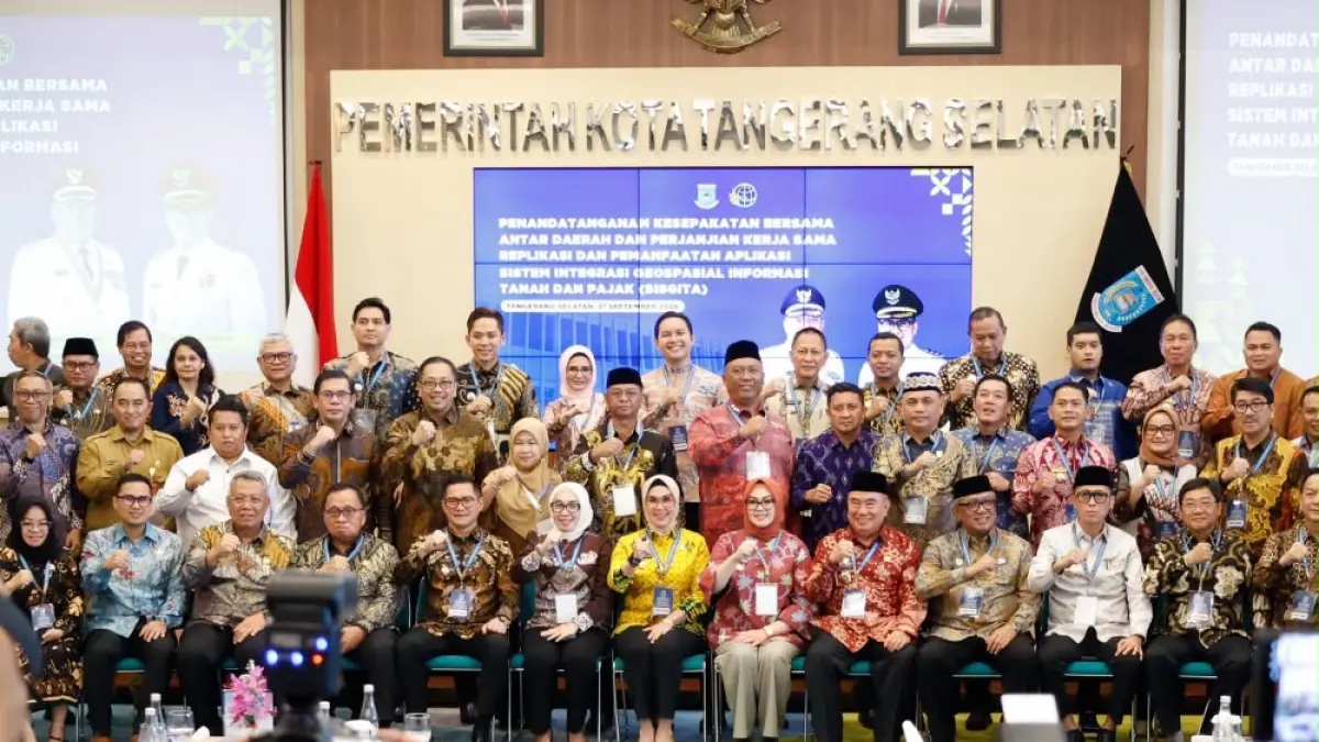 Pemkab Boltim menggandeng Tangsel untuk mengadopsi inovasi pelayanan publik, termasuk sistem geospasial yang mengintegrasikan data tanah dan pajak.