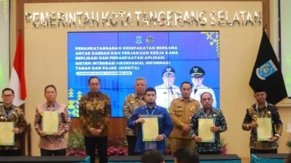 Pemkab Boltim menggandeng Tangsel untuk mengadopsi inovasi pelayanan publik, termasuk sistem geospasial yang mengintegrasikan data tanah dan pajak.