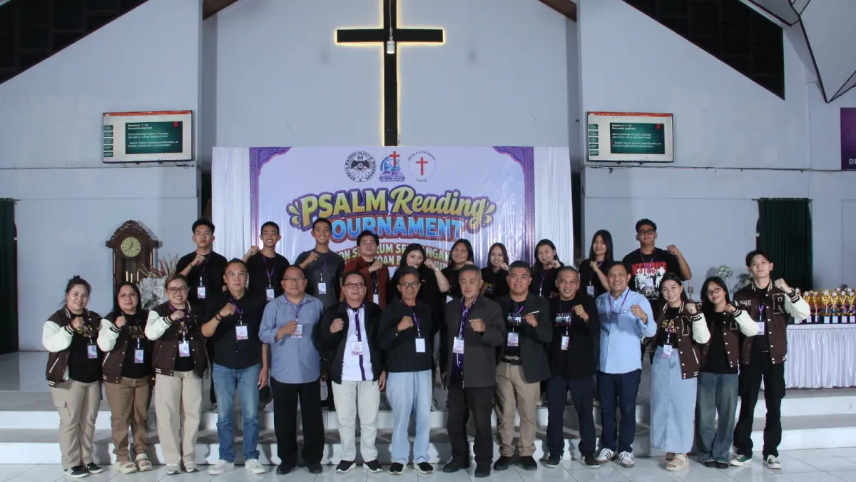 SEJARAH: Psalm Reading Tournament Sion Sentrum Sendangan Kawangkoan Bermazmur 2026, 18-20 September.
