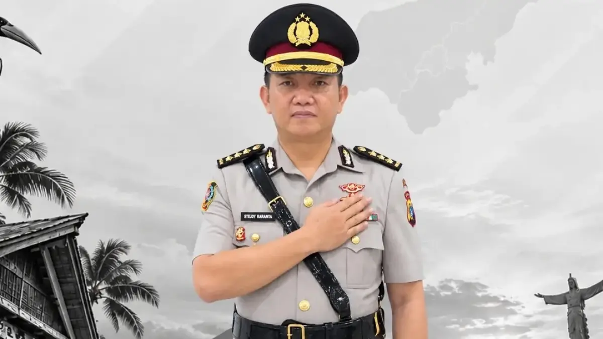 Almarhum Kabid Humas Kombes Pol Steidy Raranta