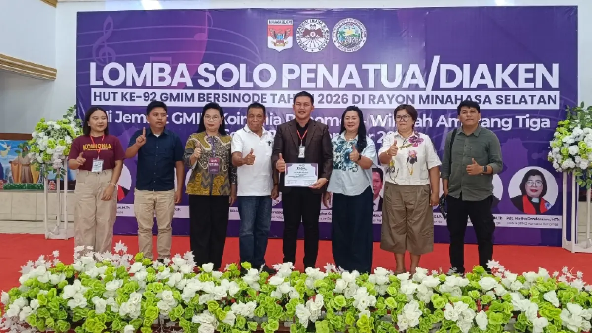 Wilayah Minawerot Satu di lomba rangkaian HUT ke 92 GMIM Bersinode di Rayon Minsel