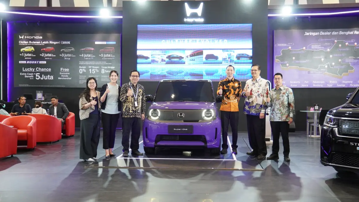 GIIAS Semarang 2026, Honda Pamerkan Super-ONE hingga STEP WGN e:HEV