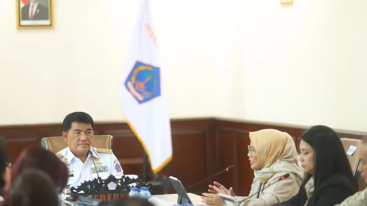 Rakor Percepatan Pembangunan 10.800 Unit Program Bedah Rumah, di Wisma Negara Bumi Beringin, Manado, Rabu (30/9/2026).