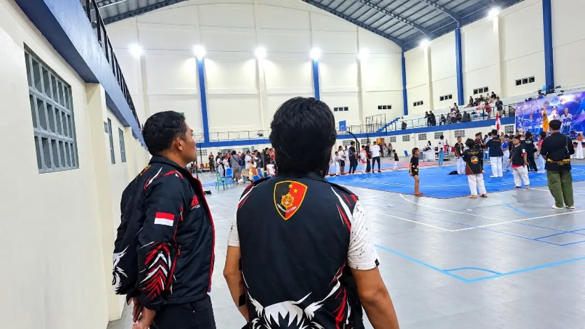 Patroli Tim URC Polres Sangihe, Sabtu (3/10/26).