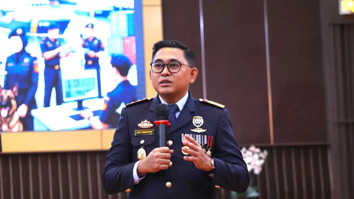 Kepala Kantor Wilayah DJBC Sulawesi Bagian Utara, Zaky Firmansyah.