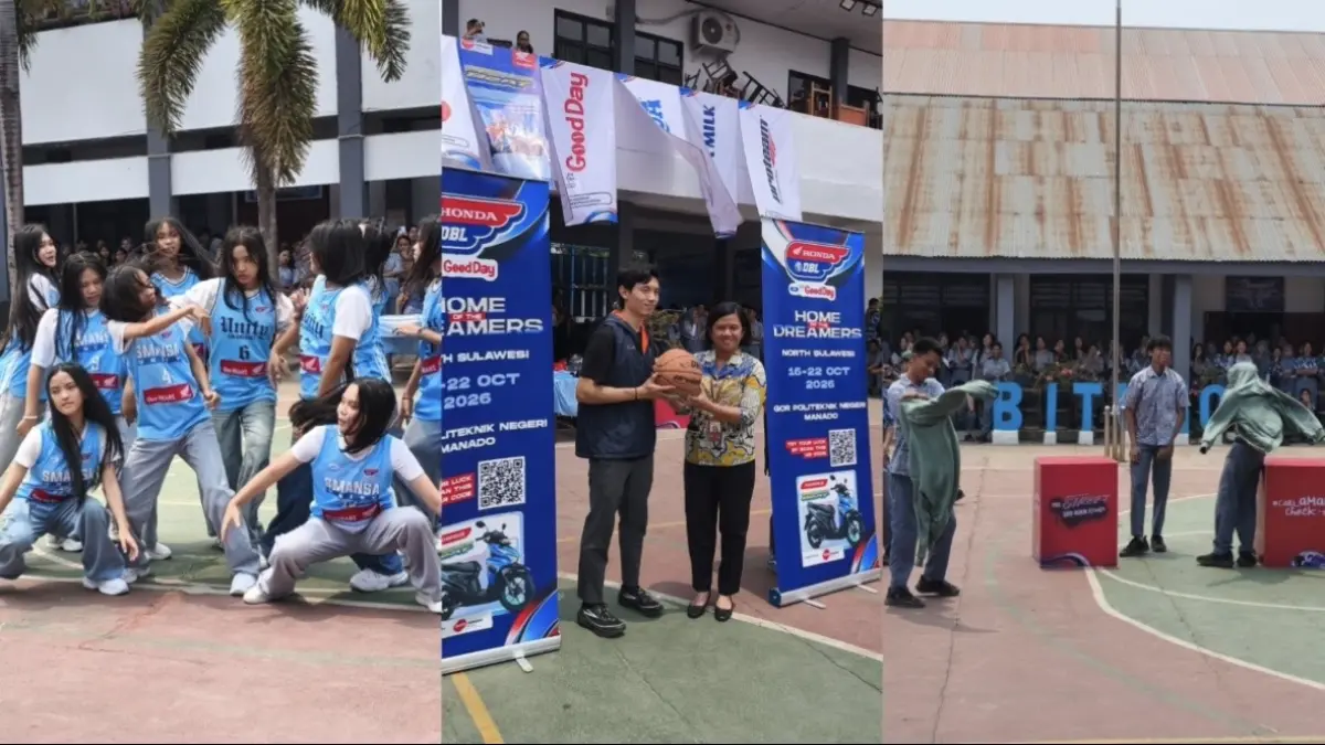 Keseruan roadshow di SMAN 1 Bitung