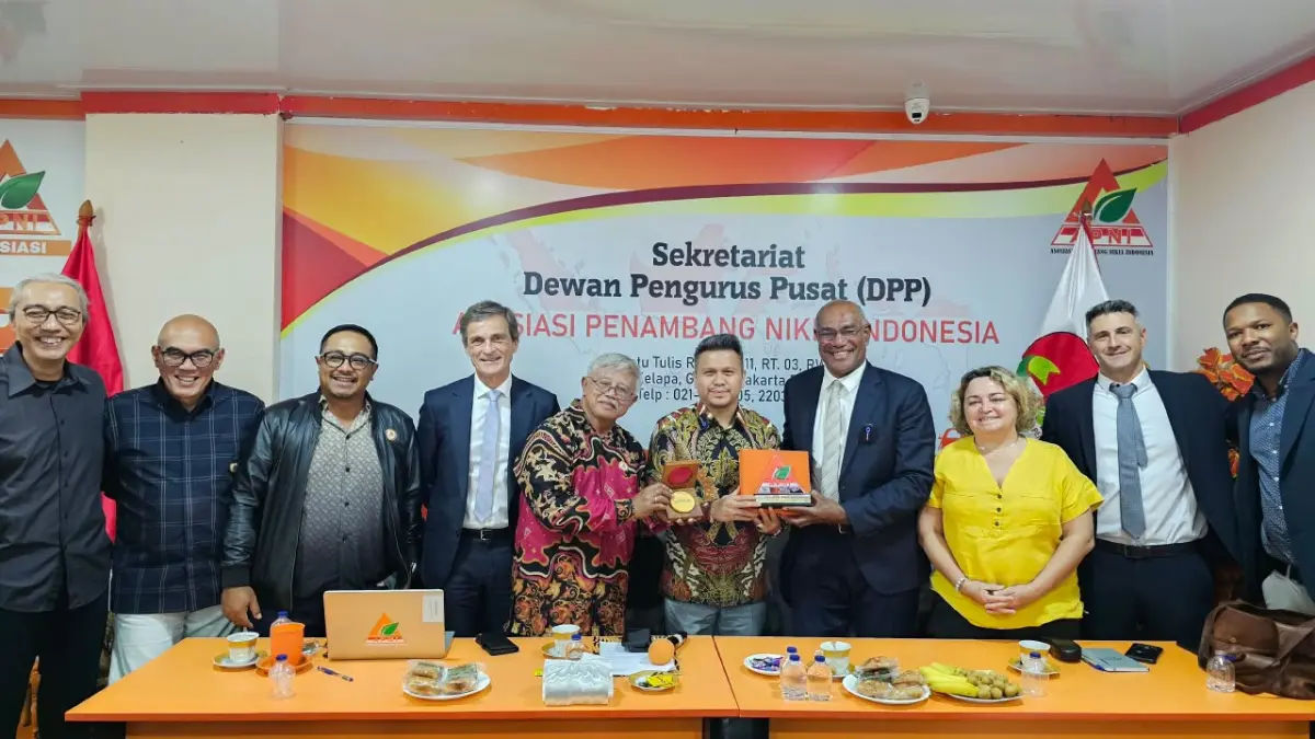 MITRA: Kepala BPOK APNI, Osco Olfriady Letunggamu menerima kunjungan delegasi Pemerintah New Caledonia, Kamis (8/10)