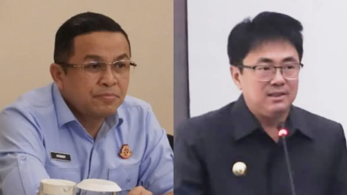 Plt Kajati Sulut Fery Tas dan Wali Kota Andrei Angouw