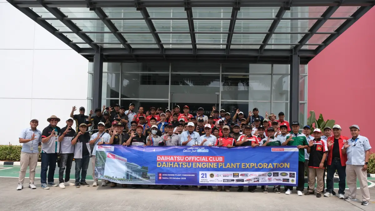 Daihatsu Engine Plant Exploaration bersama 21 Daihatsu Official Club