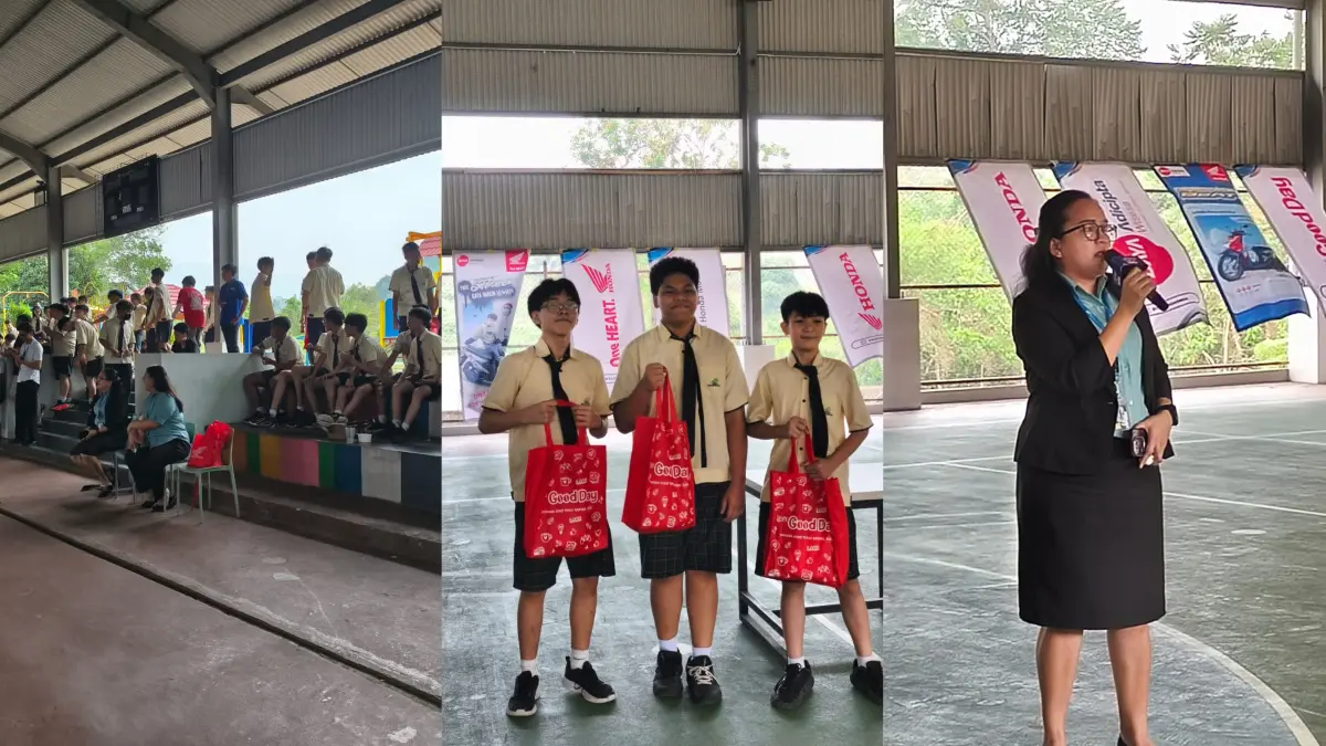 Keseruan roadshow Honda DBL 2026 di SCK Manado.