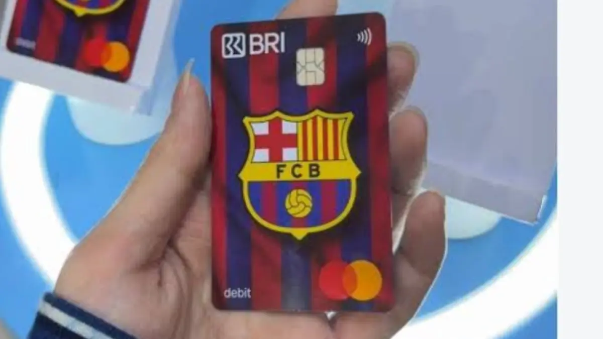 Kartu Debit BRI Exclusive FC Barcelona